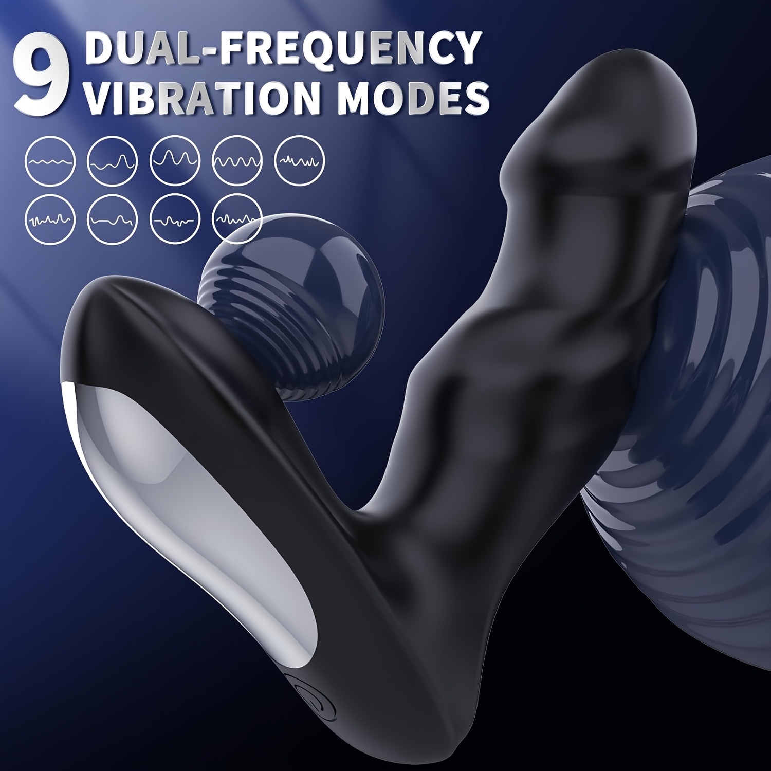 Finger-like Wiggle Prostate Massager with Remote Control - Image 3