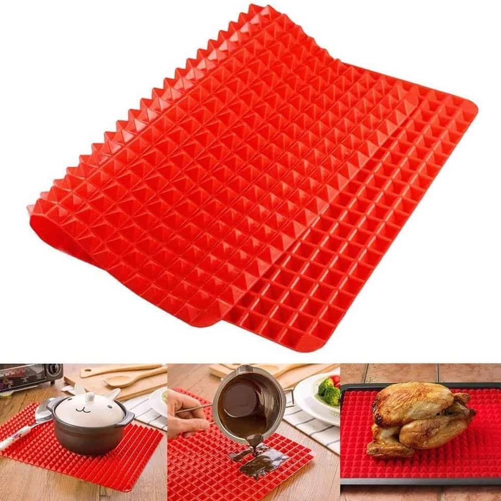 Silicone Non-Stick Kitchen Cake Baking Pyramid Mat - Image 3
