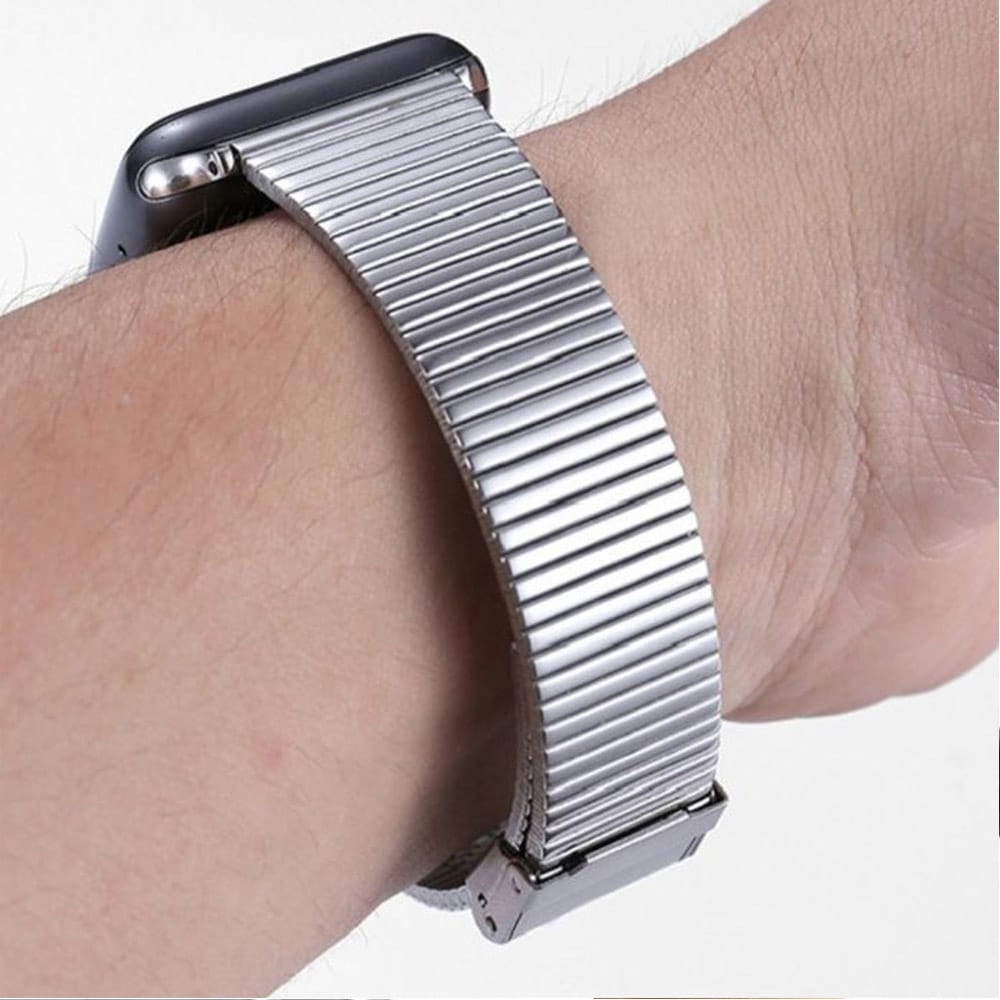 42/44/45mm Stainless Steel Strap w/Tool for Apple Watch - Image 3