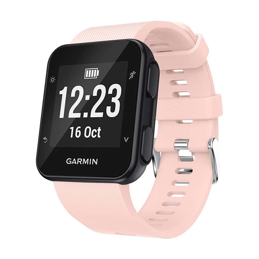 Garmin Forerunner 35 replacement silicone strap - Pink - Image 4