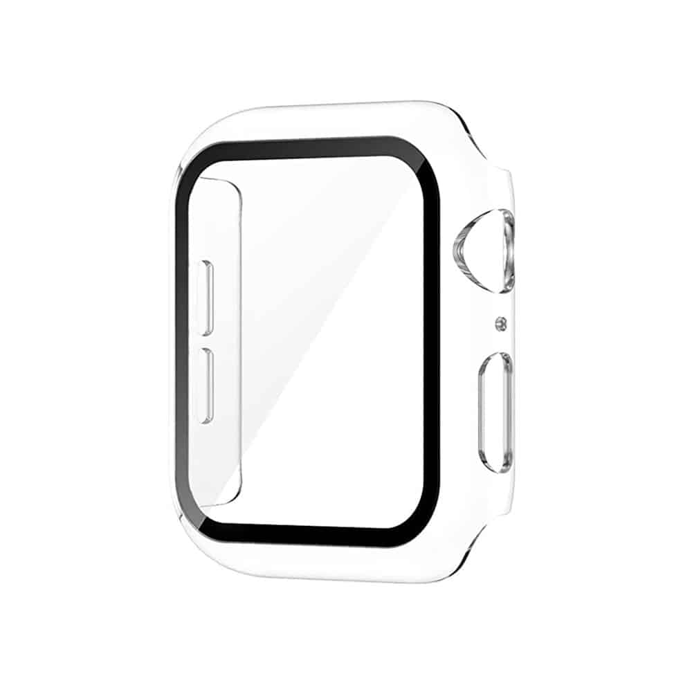 PC Protective Case & Glass Screen Protector for 38mm Apple Watch