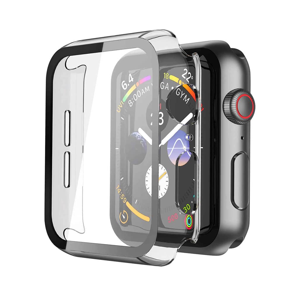 PC Protective Case & Glass Screen Protector for 38mm Apple Watch - Image 3
