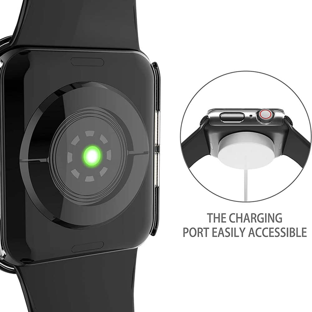PC Protective Case & Glass Screen Protector for 38mm Apple Watch - Image 5