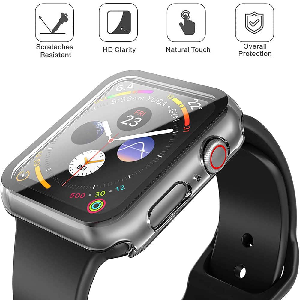 PC Protective Case & Glass Screen Protector for 38mm Apple Watch - Image 8