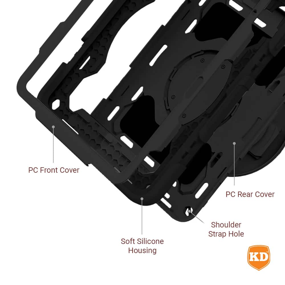 Protective Cover Case with Strap for Samsung Galaxy Tab S9 - Image 9
