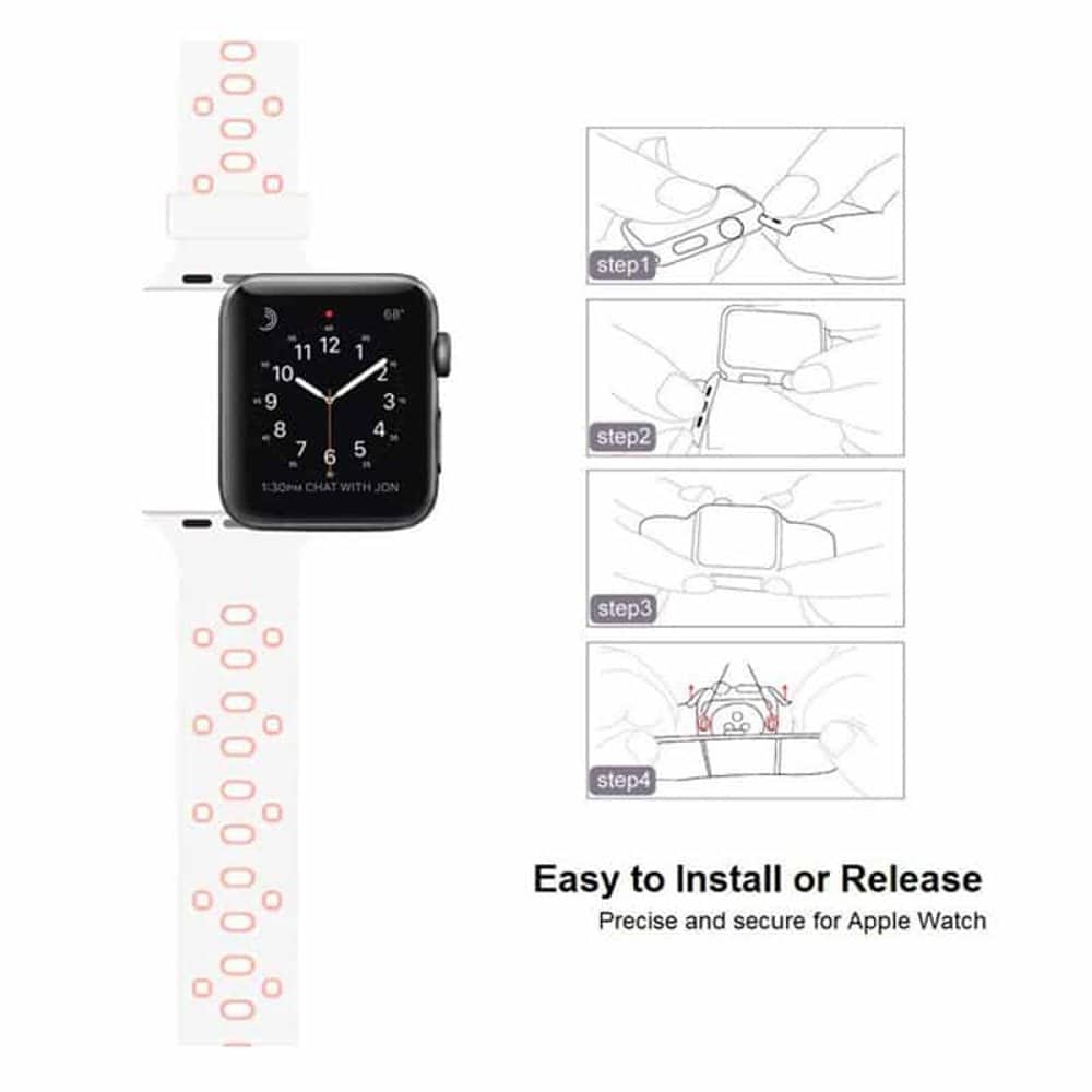 Silicone Strap for 42/44/45/49mm Apple Watch- S/M - Image 5