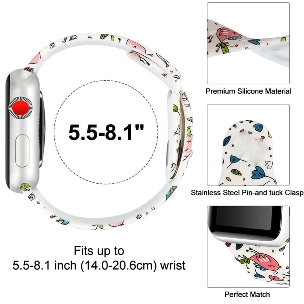 Silicone Strap for 42/44/45/49mm Apple Watch - Image 16