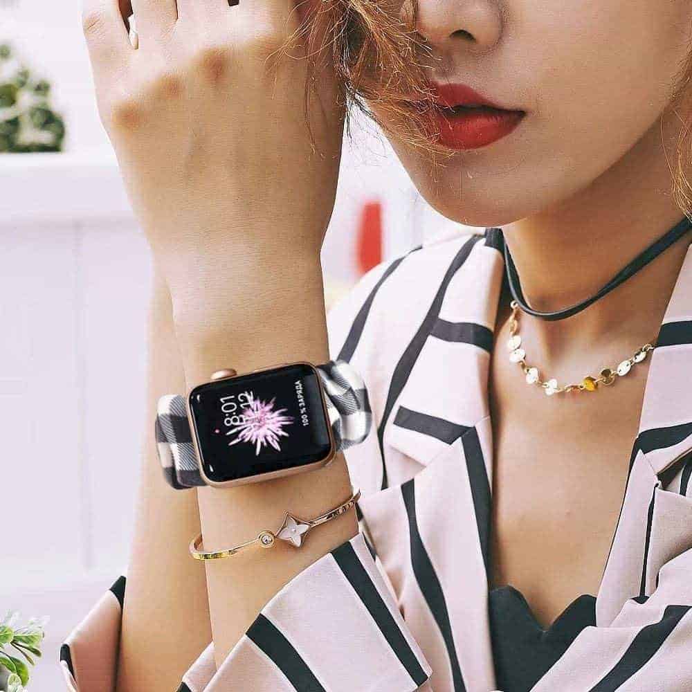 Scrunchie Strap for 42/44/45mm Apple Watch - Image 10