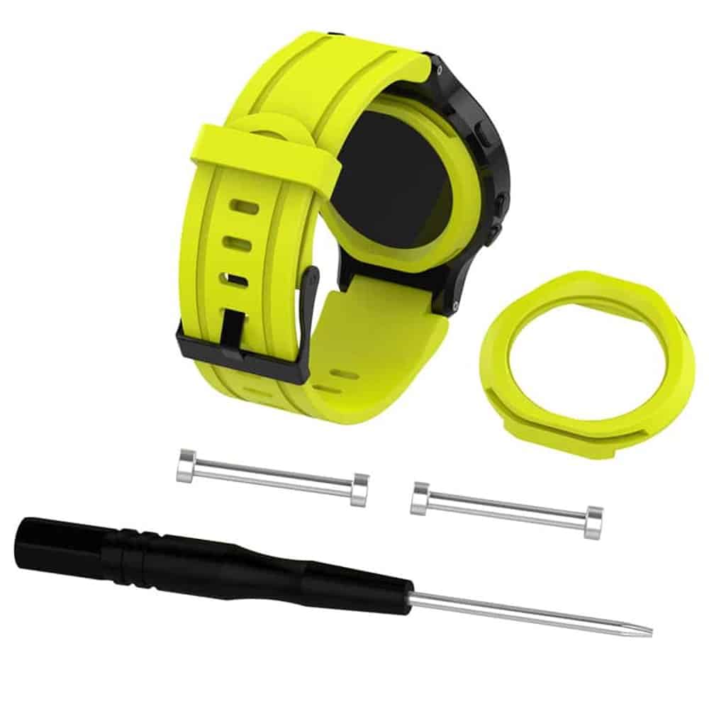 23mm Silicone Strap for Garmin Forerunner 225/ 220/ 620/ 735 - Image 5