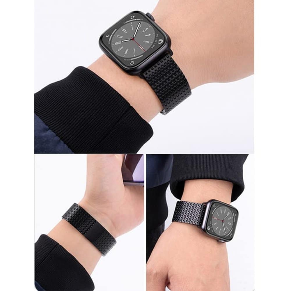 Needle Chain Loop Milanese Strap for 38/40/41mm Apple Watch - Image 6