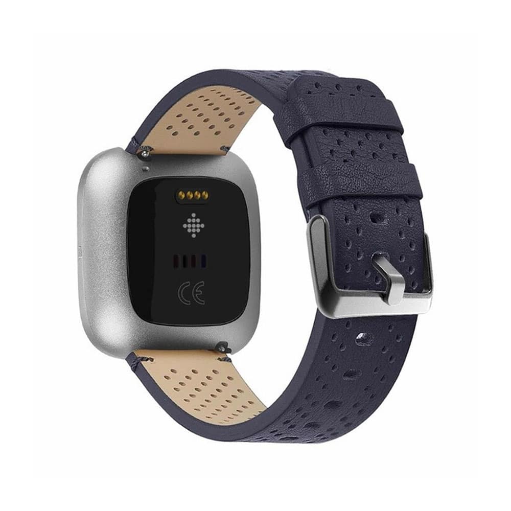 Perforated Leather Strap for Fitbit Versa 2 - Image 3