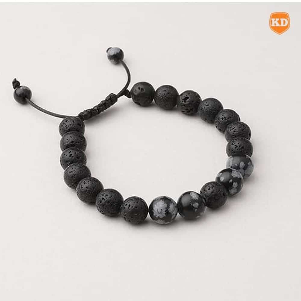 Aromatherapy Lava Stone Essential Oil Diffuser Bracelet- x2 Combo - Image 3