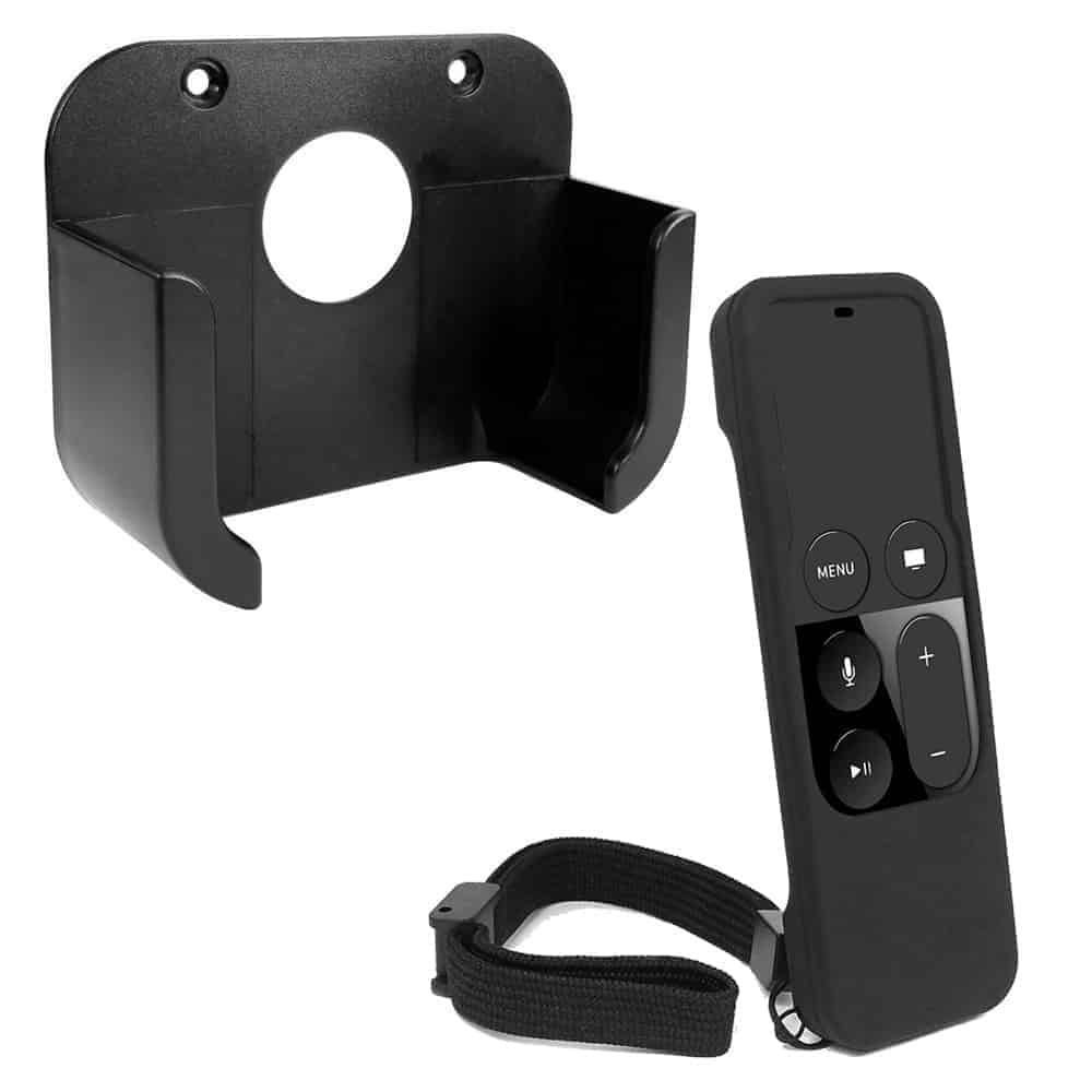 Silicone Remote Cover & Holder Combo for 4th Gen HD Apple TV - Image 3