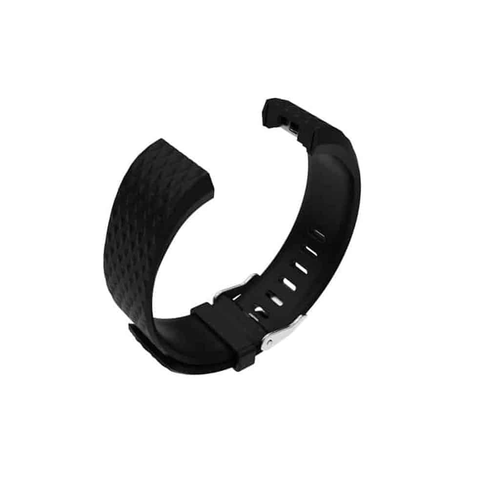 Fitbit Charge 2 Silicone Strap Combo /x3 (M-L) White, F.Blue, Black - Image 8