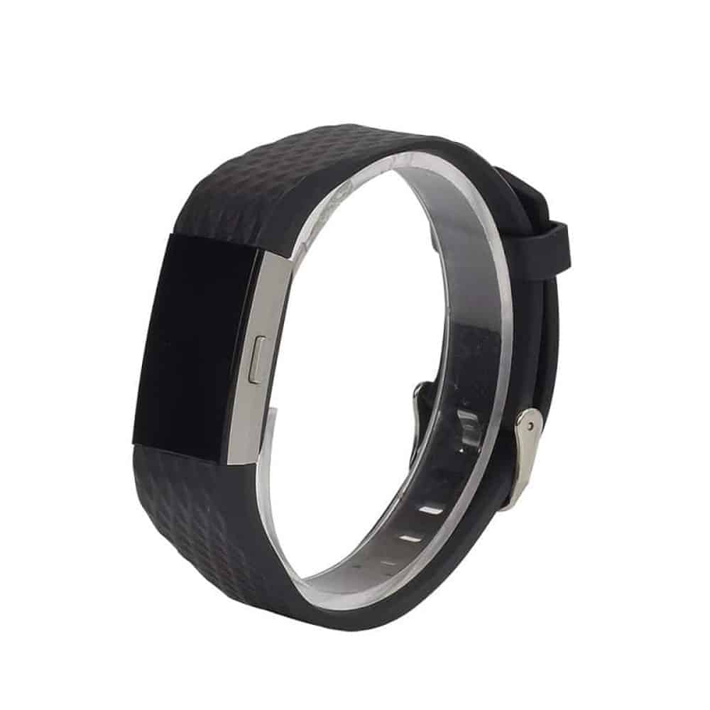 Fitbit Charge 2 Silicone Strap Combo /x3 (M-L) White, F.Blue, Black - Image 9