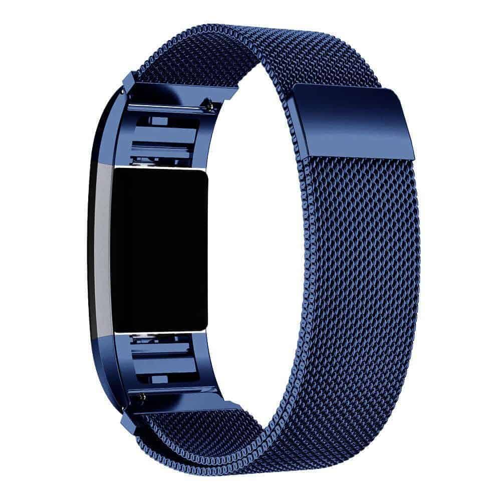Magnetic Loop Meshy Milanese Strap for Fitbit Charge 2 - Image 8