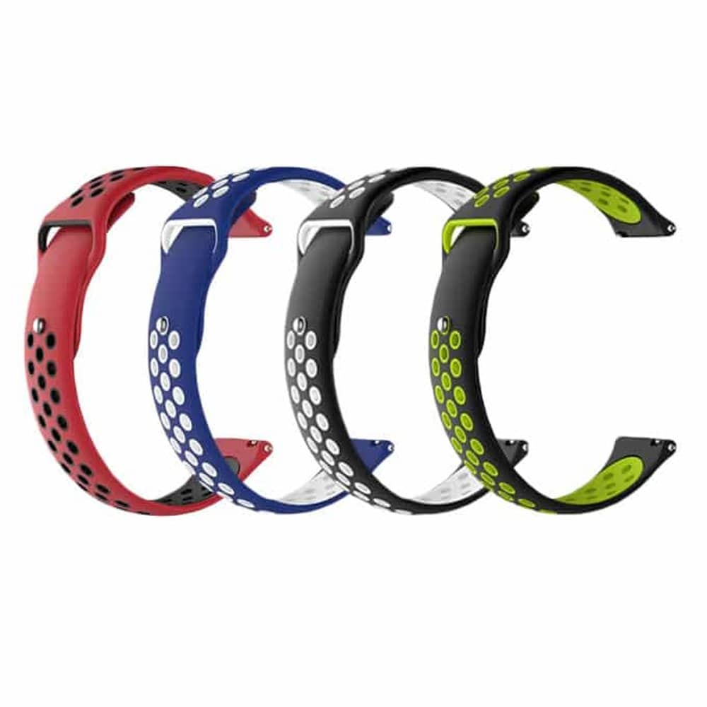 22mm Perforated Silicone Strap for Samsung Gear Sport