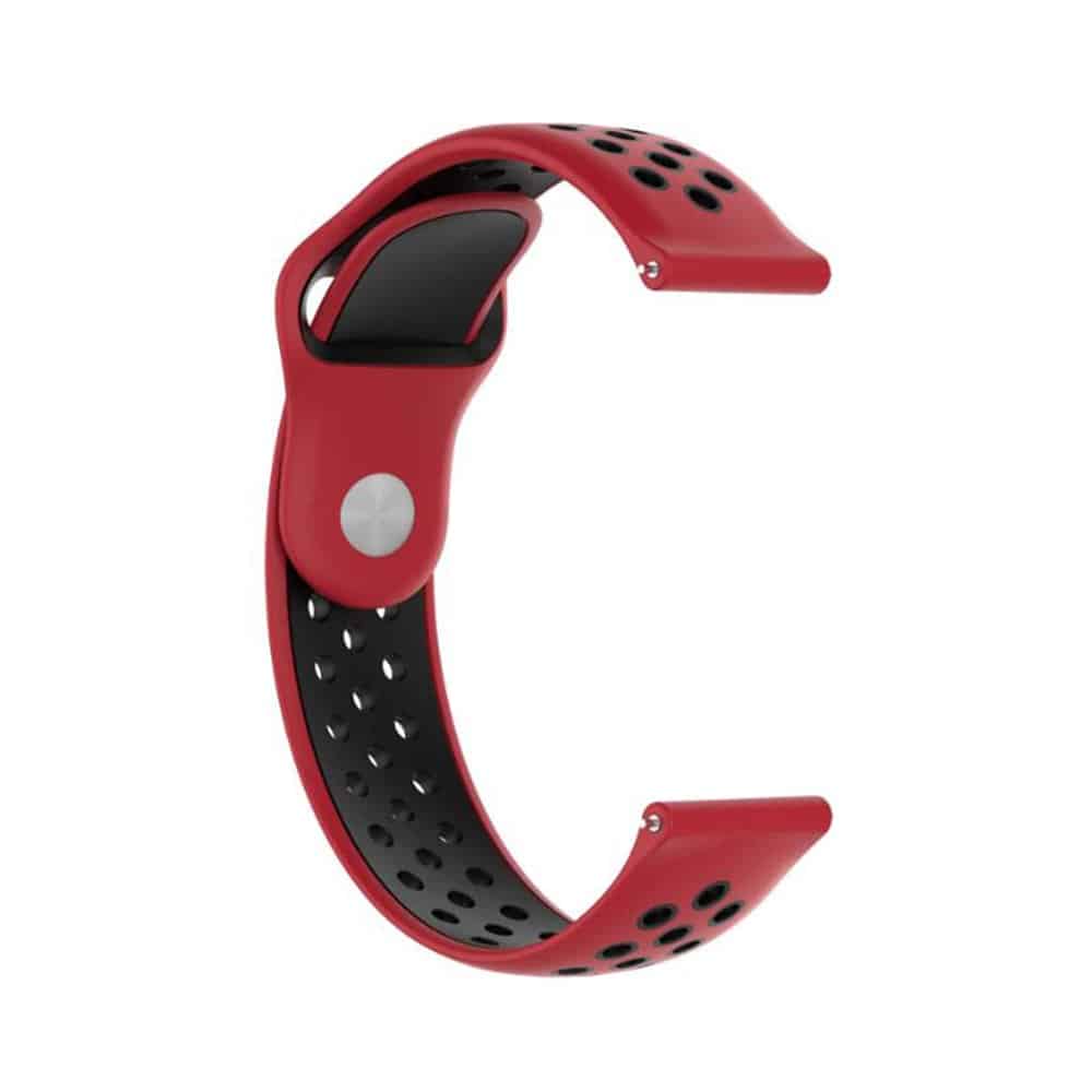 22mm Perforated Silicone Strap for Samsung Gear Sport - Image 3