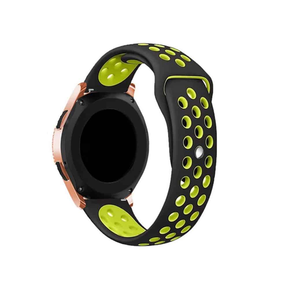22mm Perforated Silicone Strap for Samsung Gear Sport - Image 7