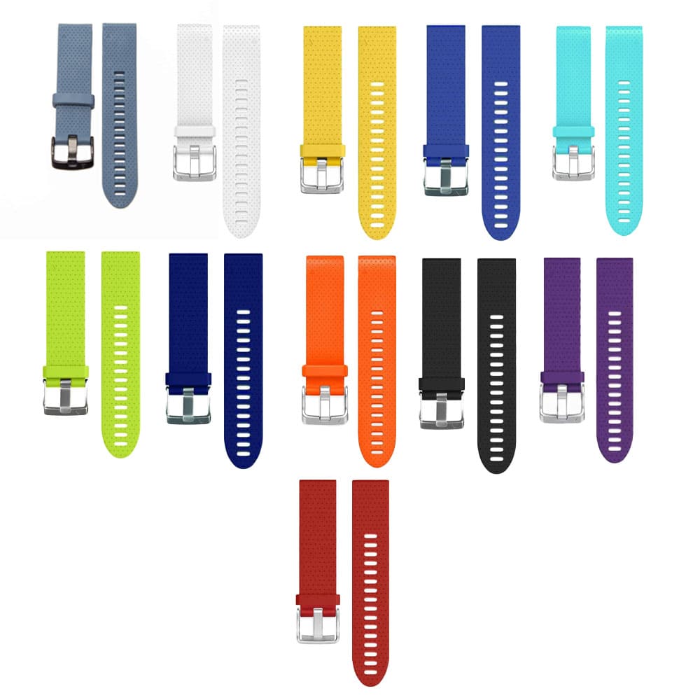 20mm QuickFit Silicone Strap for Garmin Fenix 5S/ 6S/ 7S