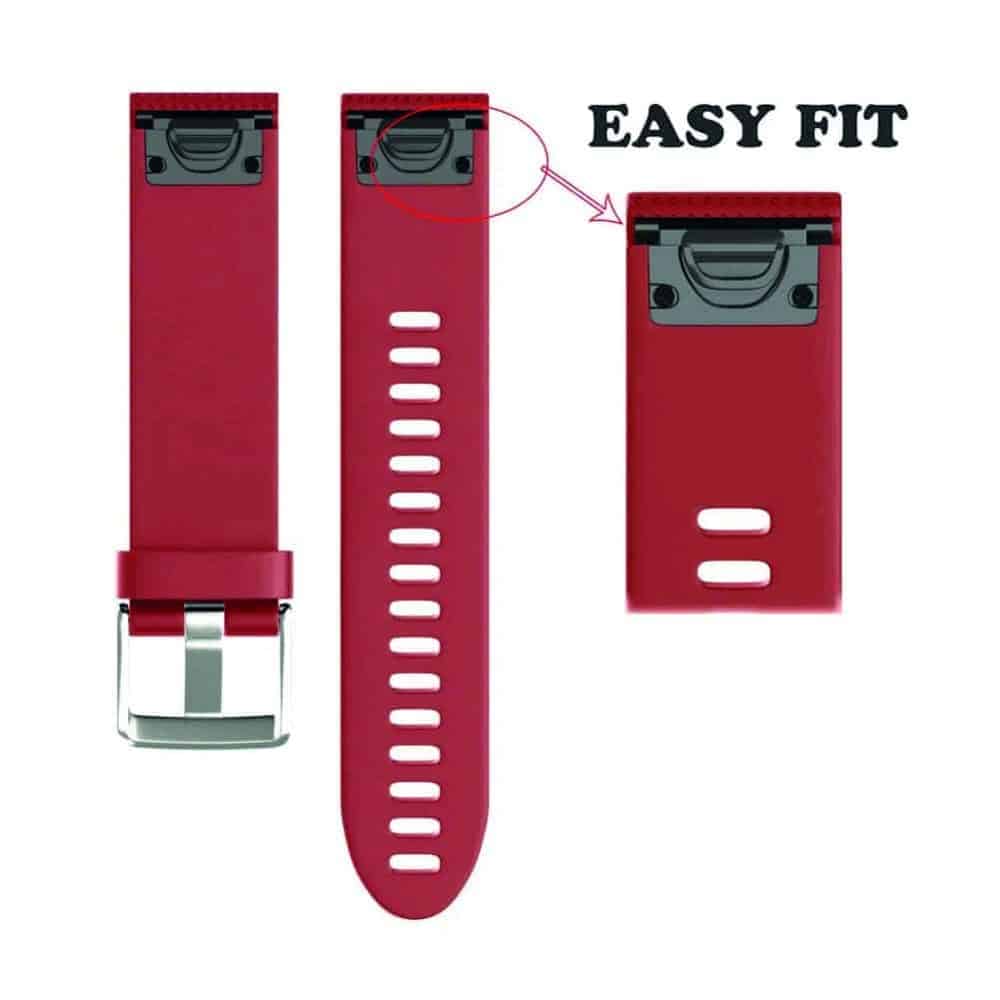 20mm QuickFit Silicone Strap for Garmin Fenix 5S/ 6S/ 7S - Image 24