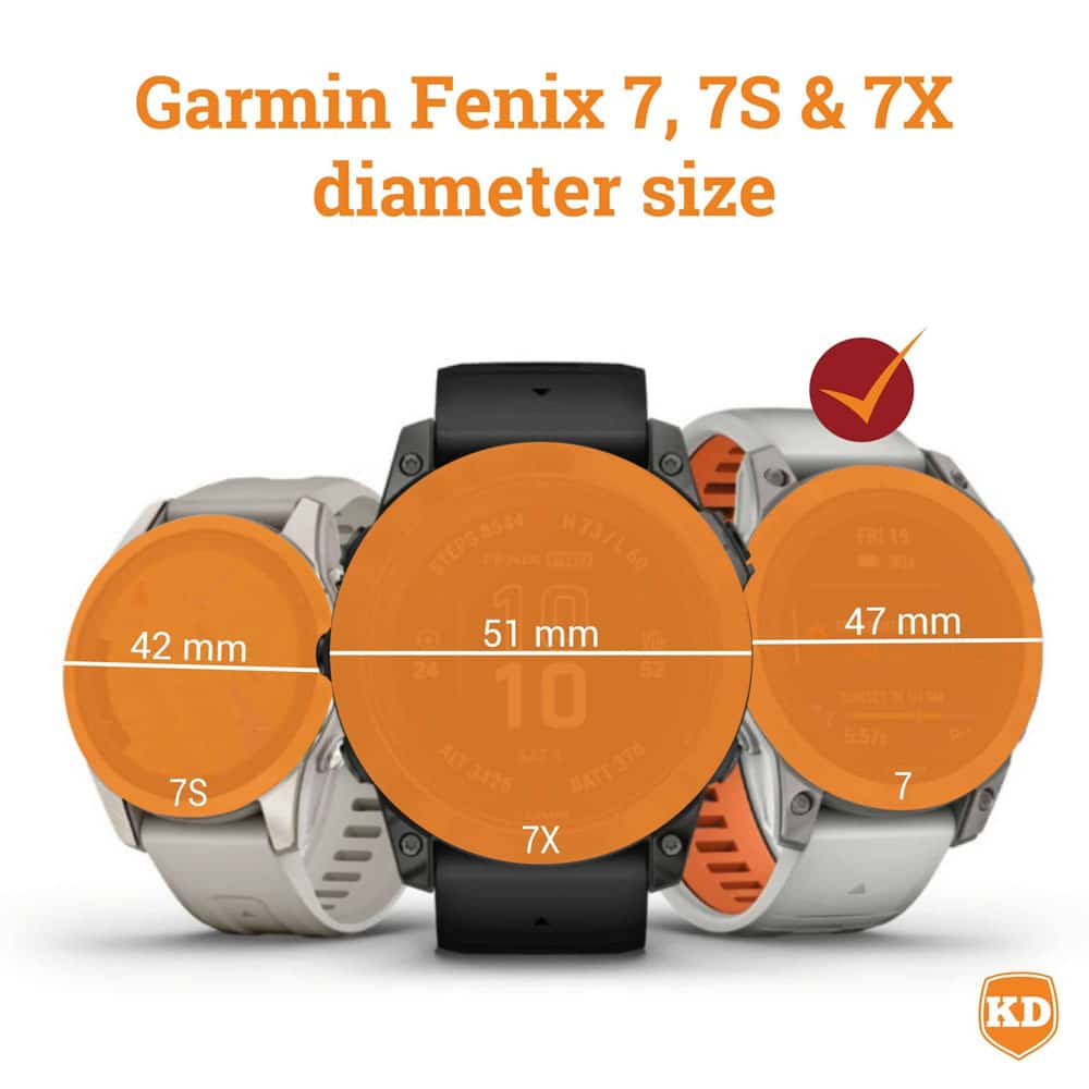 47mm Stainless Steel Bezel for Garmin Fenix 7 - Image 4