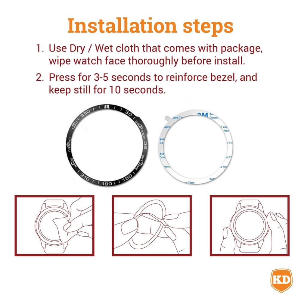 47mm Stainless Steel Bezel for Garmin Fenix 7 - Image 5