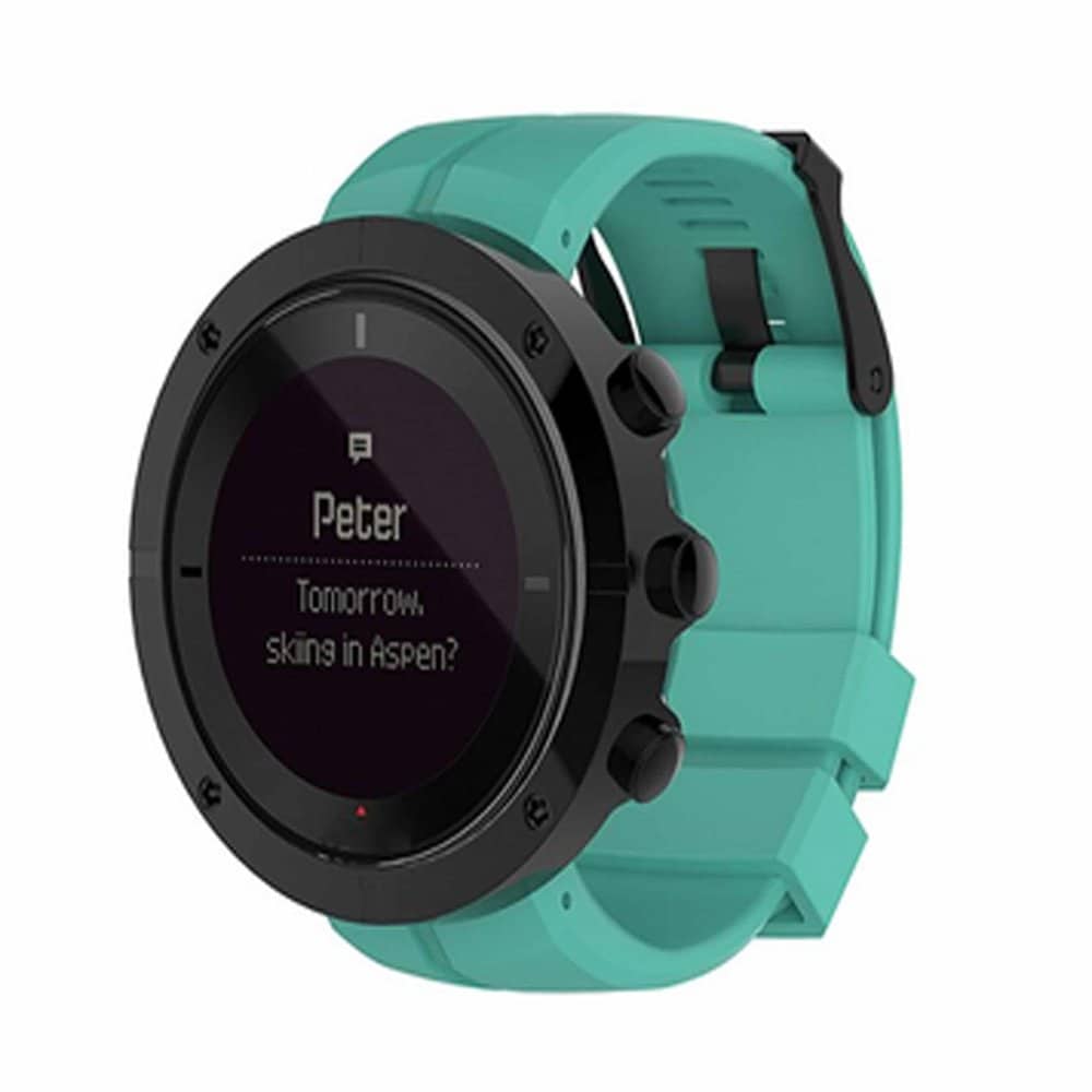 24mm Silicone Strap w/ Pins & Tool for Suunto Kailash - Image 13