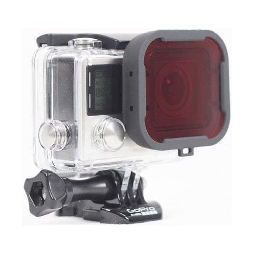 Action Mounts Red Lens Underwater Video Camera Filter for GoPro Hero 3+ - Image 6
