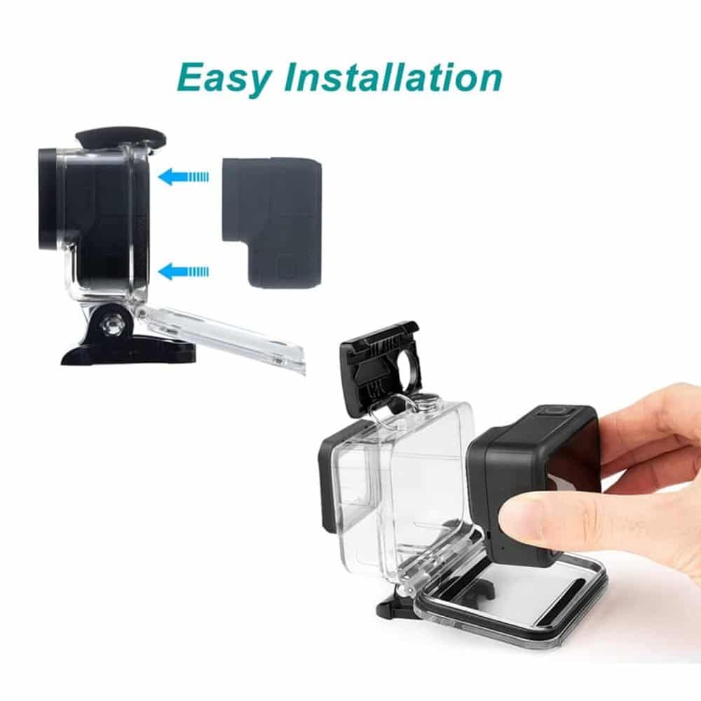 Action Mounts Waterproof Shell Housing with Base & Screw for GoPro Hero 5 Black - Image 5