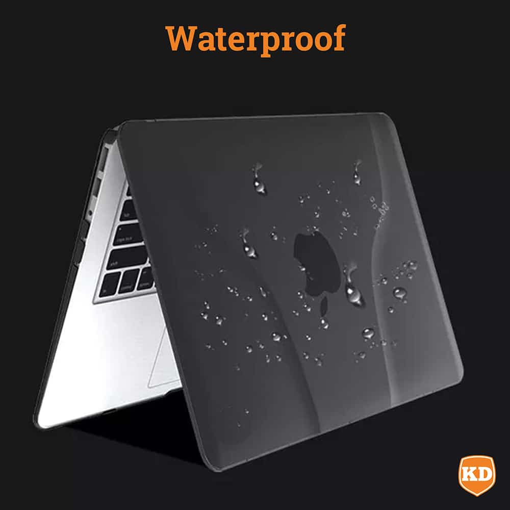 Laptop Hard Shell Case for MacBook Air 13.3 2018 (A1932)/M1 2020 Kickstand/Handle - Black - Image 10