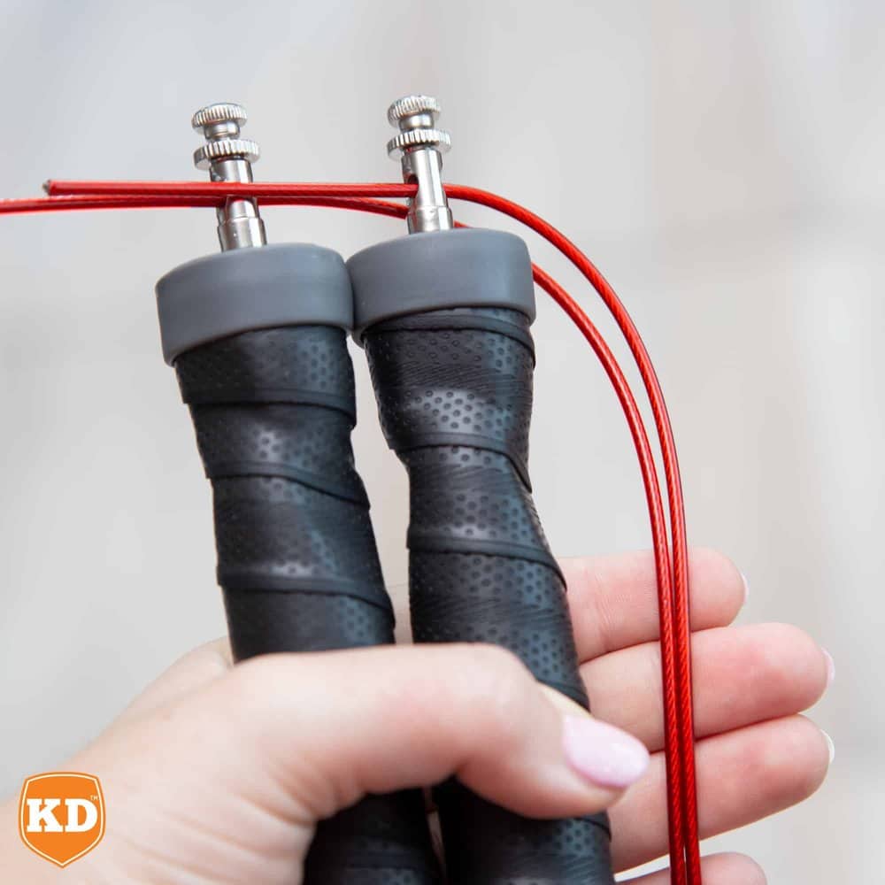 Ball-Bearing/Speed Cable Skipping Rope & Resistance Band Exercise Combo - Image 8