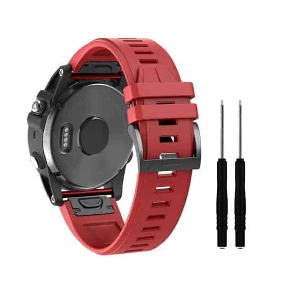 26mm Silicone Strap for Garmin Fenix 5X/ 6X/ 7X - Image 6