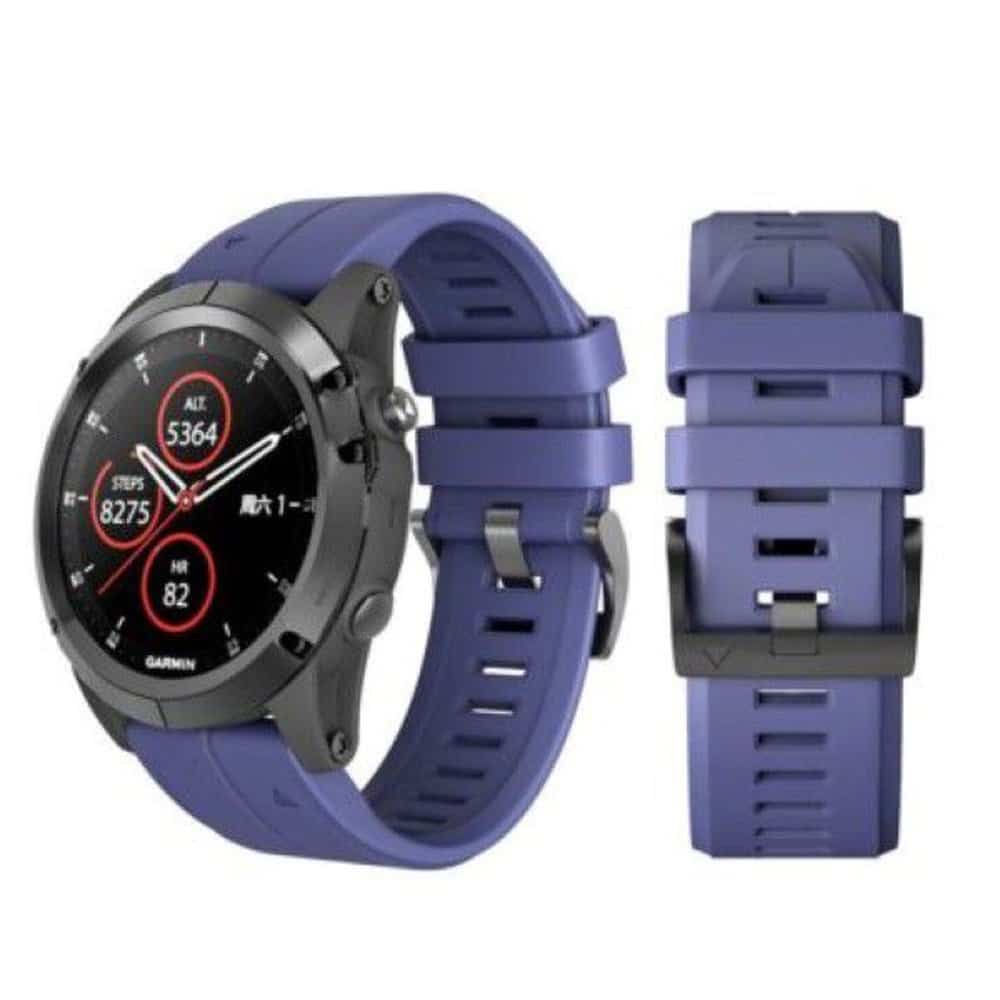26mm Silicone Strap for Garmin Fenix 5X/ 6X/ 7X - Image 8