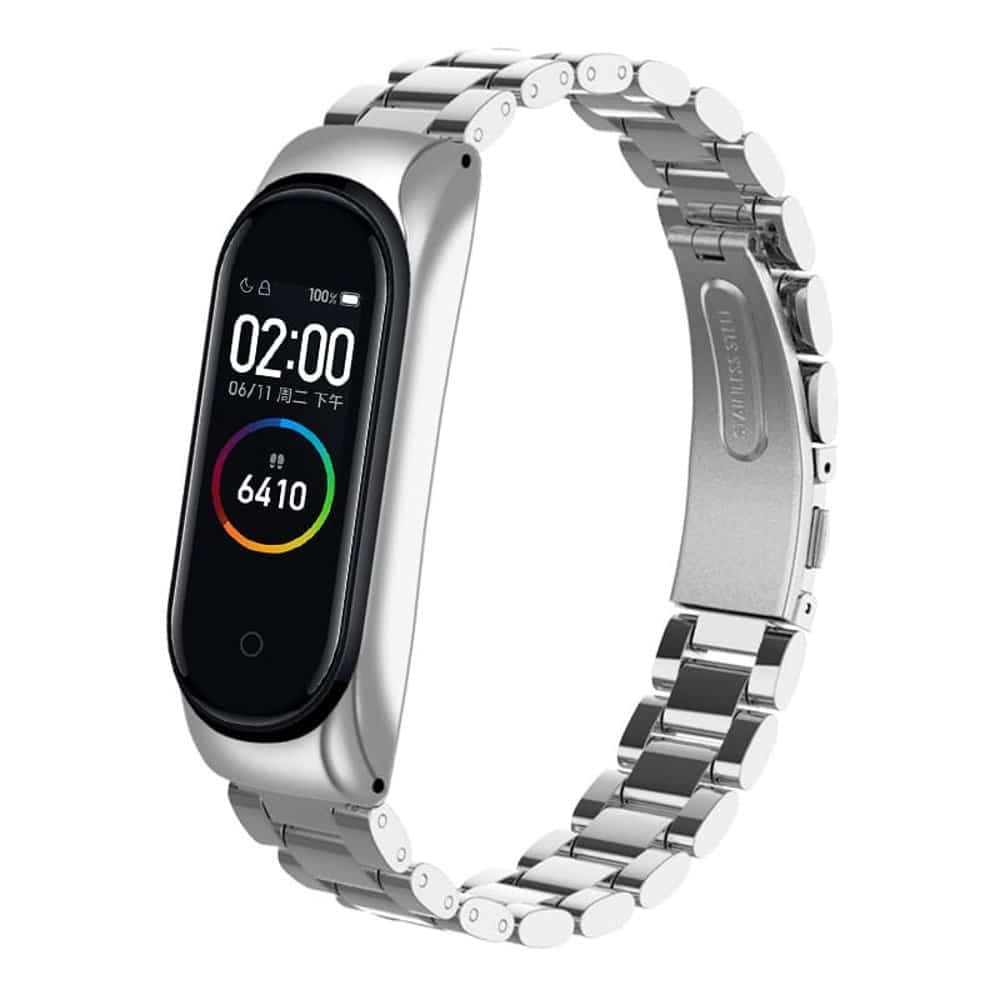 Xiaomi Band 3/4 Three-Links Stainless-Steel Strap - 3 Colors - Image 3