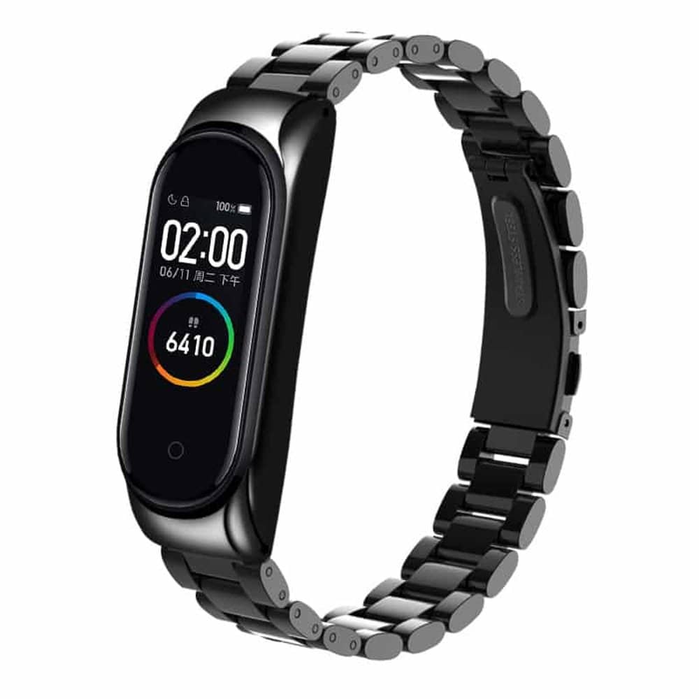Xiaomi Band 3/4 Three-Links Stainless-Steel Strap - 3 Colors - Image 7