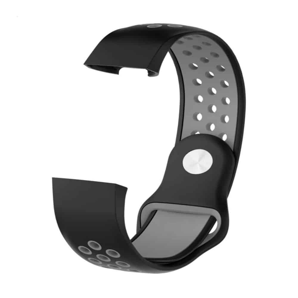 Fitbit Charge 4/3 Two-Tone Sporty Silicone Strap - Image 4
