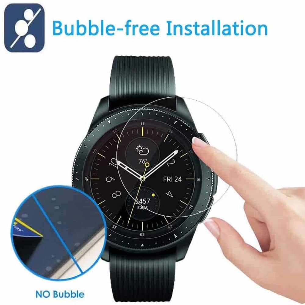 42mm Samsung Galaxy Glass Screen Protector & Bezel Ring - Image 7