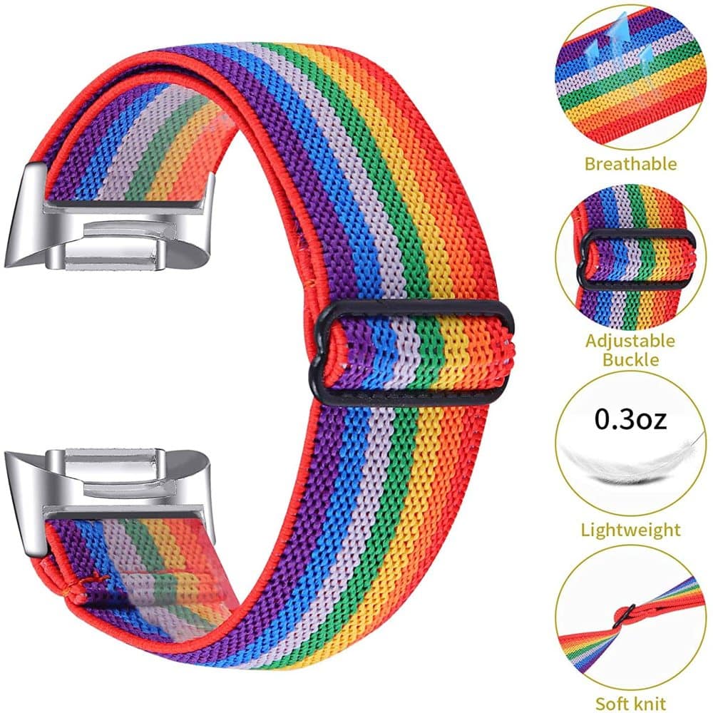 Woven Nylon Strap for Fitbit Charge 5/ 6 - Image 7