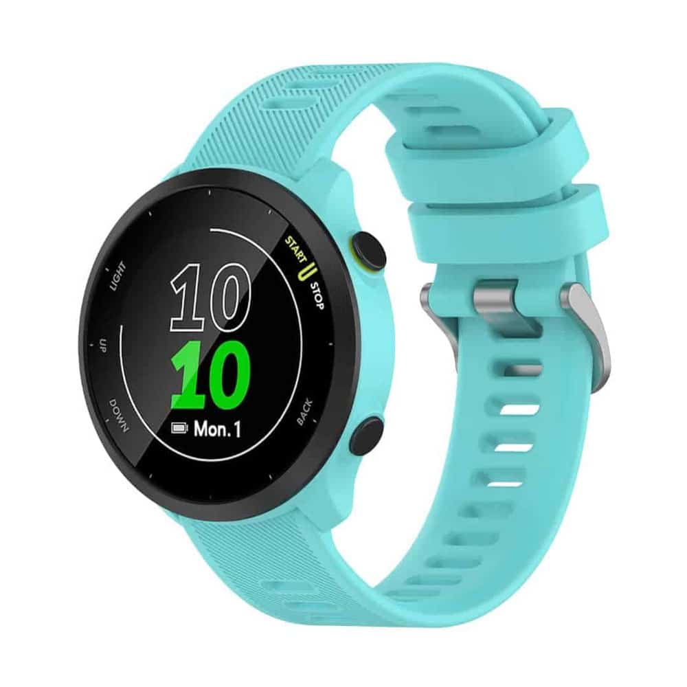 20mm Silicone Strap for Garmin Forerunner 55 - Image 8