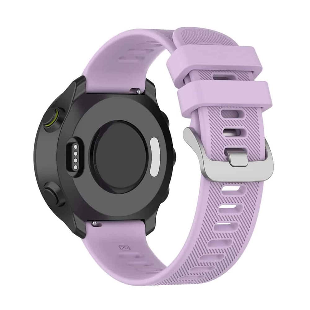 20mm Silicone Strap for Garmin Forerunner 55 - Image 10