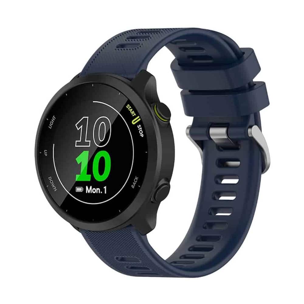 20mm Silicone Strap for Garmin Forerunner 55 - Image 22