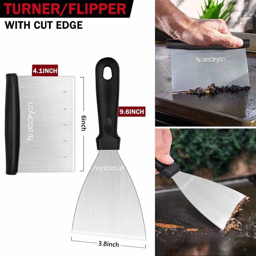 BEICHEN 14 Set Braai/ Camping Flat Grill Tool Accessories Set - Image 12
