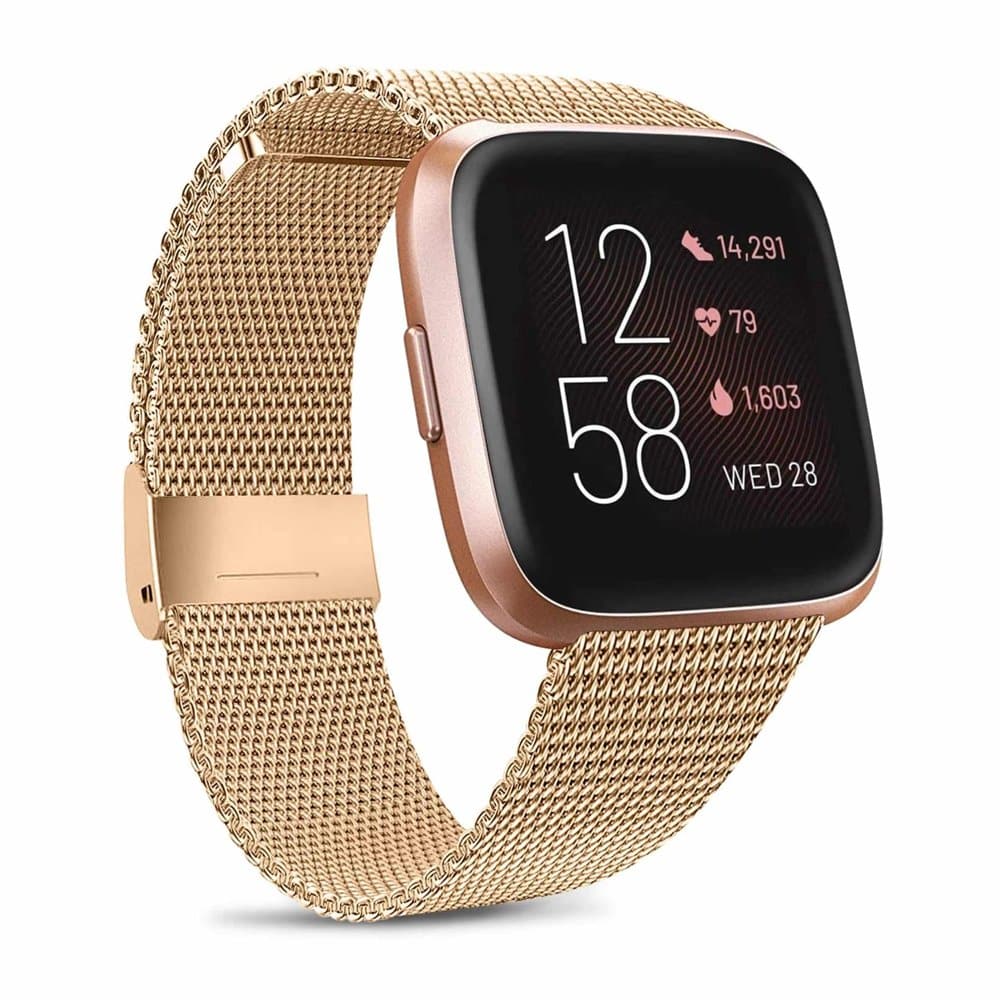 Stainless Steel Milanese Strap for Fitbit Versa / Versa 2 - Image 7