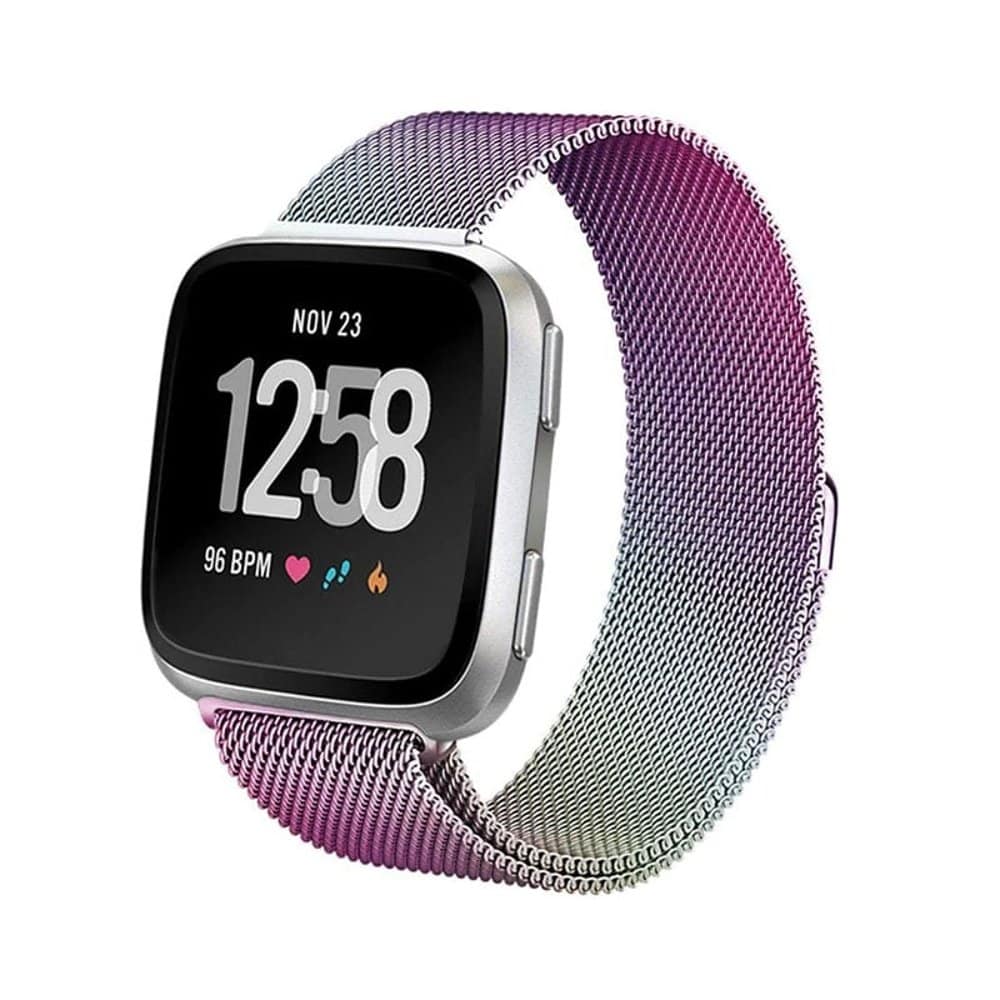 Stainless Steel Milanese Strap for Fitbit Versa / Versa 2 - Image 9