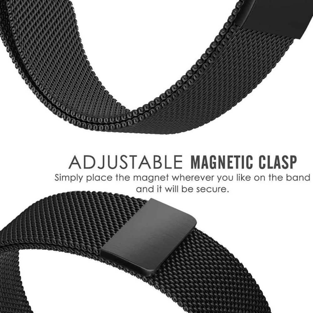 Milanese Stainless Steel Loop Strap for Fitbit Ionic - Image 4