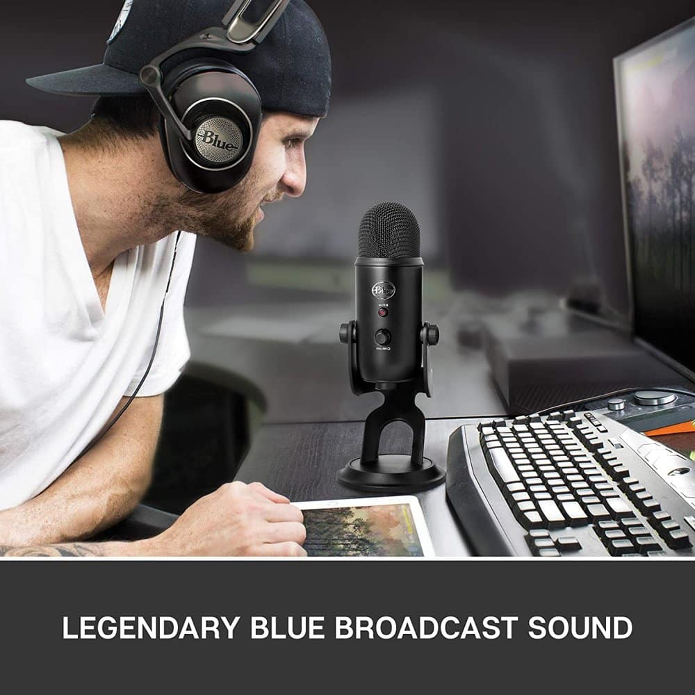 Blue Yeti Gaming/ Streaming/ Podcast Adjustable USB Microphone - Image 10