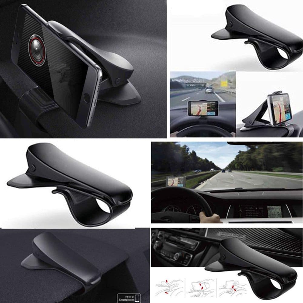 Car Dashboard Clip Handsfree Universal Phone Holder Mount - Image 8