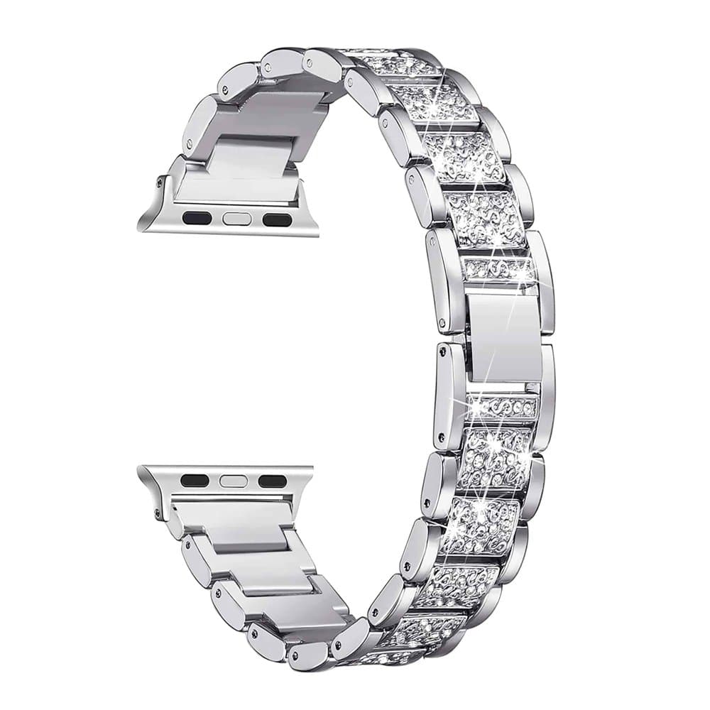Diamond Rhinestone Strap for 38/40/41mm Apple Watch - Silver