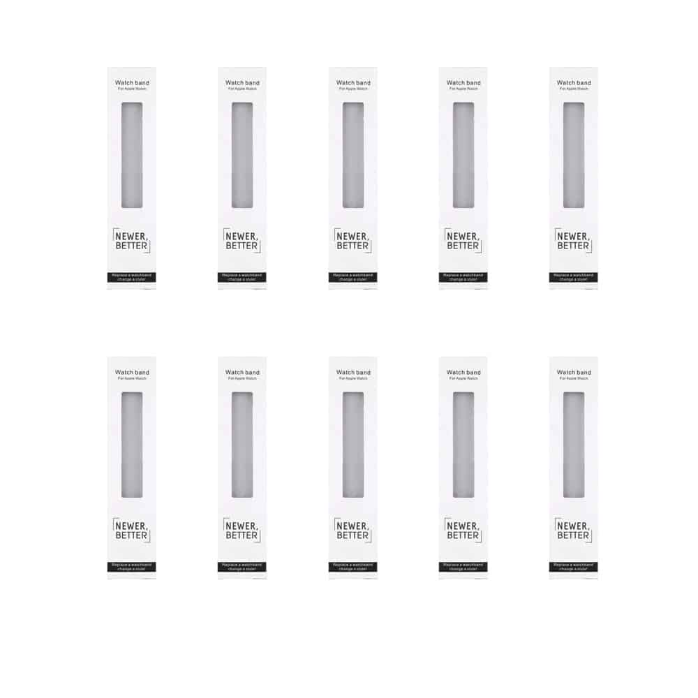 No Brand Packing Box for Watch Bands / Straps - 10 Pack